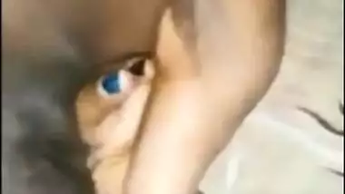 Cute Indian girl fingering leak
