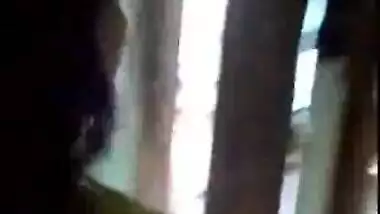 MMS Of Sexy Punjabi Bhabhi Showing Hairy Pussy To Devar