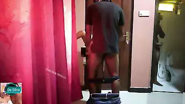 Hotel Room . Delivery Guy Fucks My housewife...
