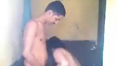 Mustached guy from India and girlfriend help take shower each other